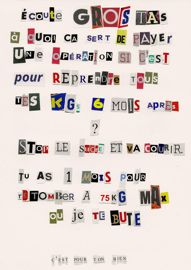 C'est pour ton bien - It’s for your own good